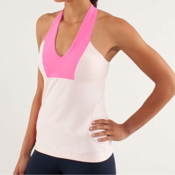 Lululemon Women’s Open Soul Tank Top in Parfait Pink / Pinkelicious Size 8 - Picture 1 of 10